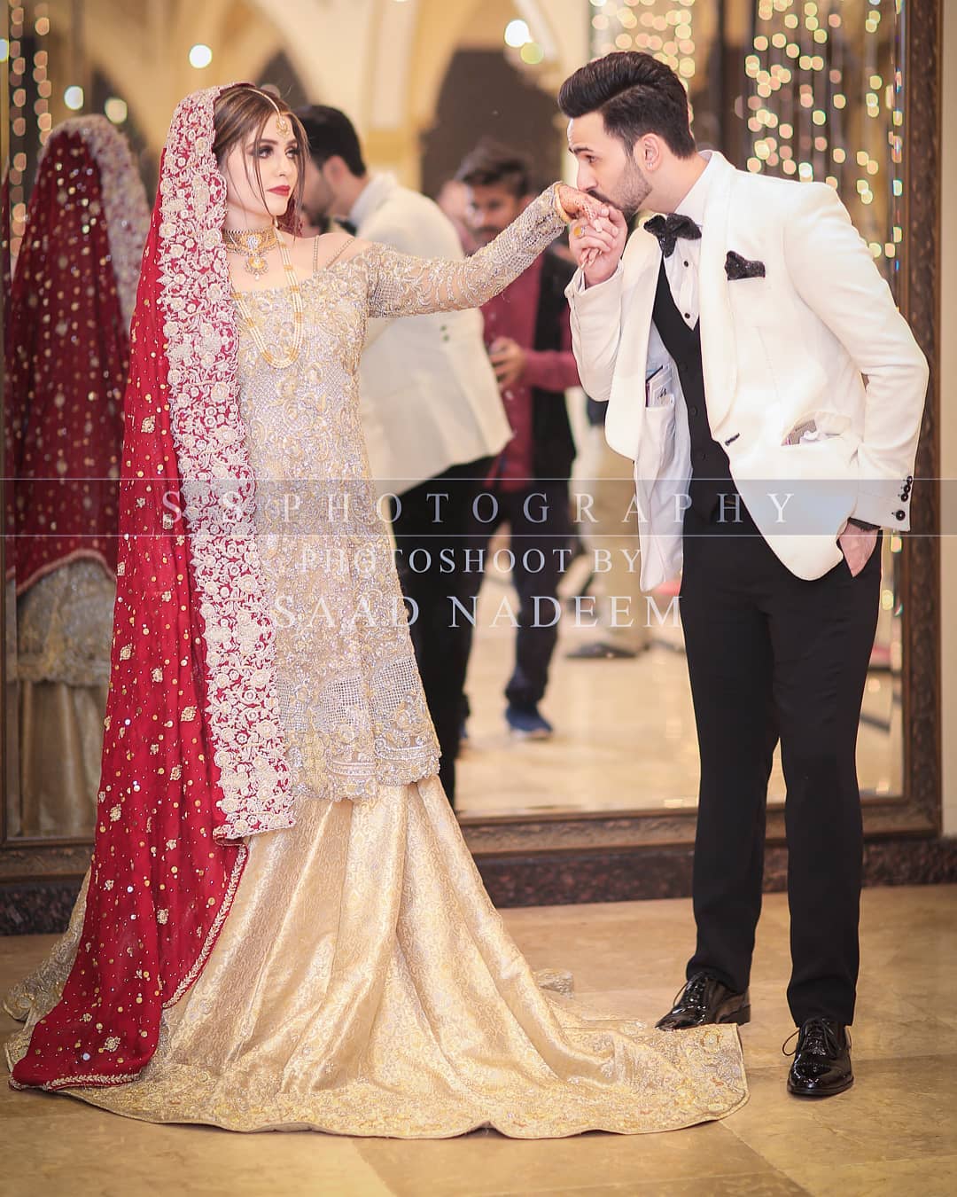 Awesome Photos of Actor Shan Baig Walima Ceremony