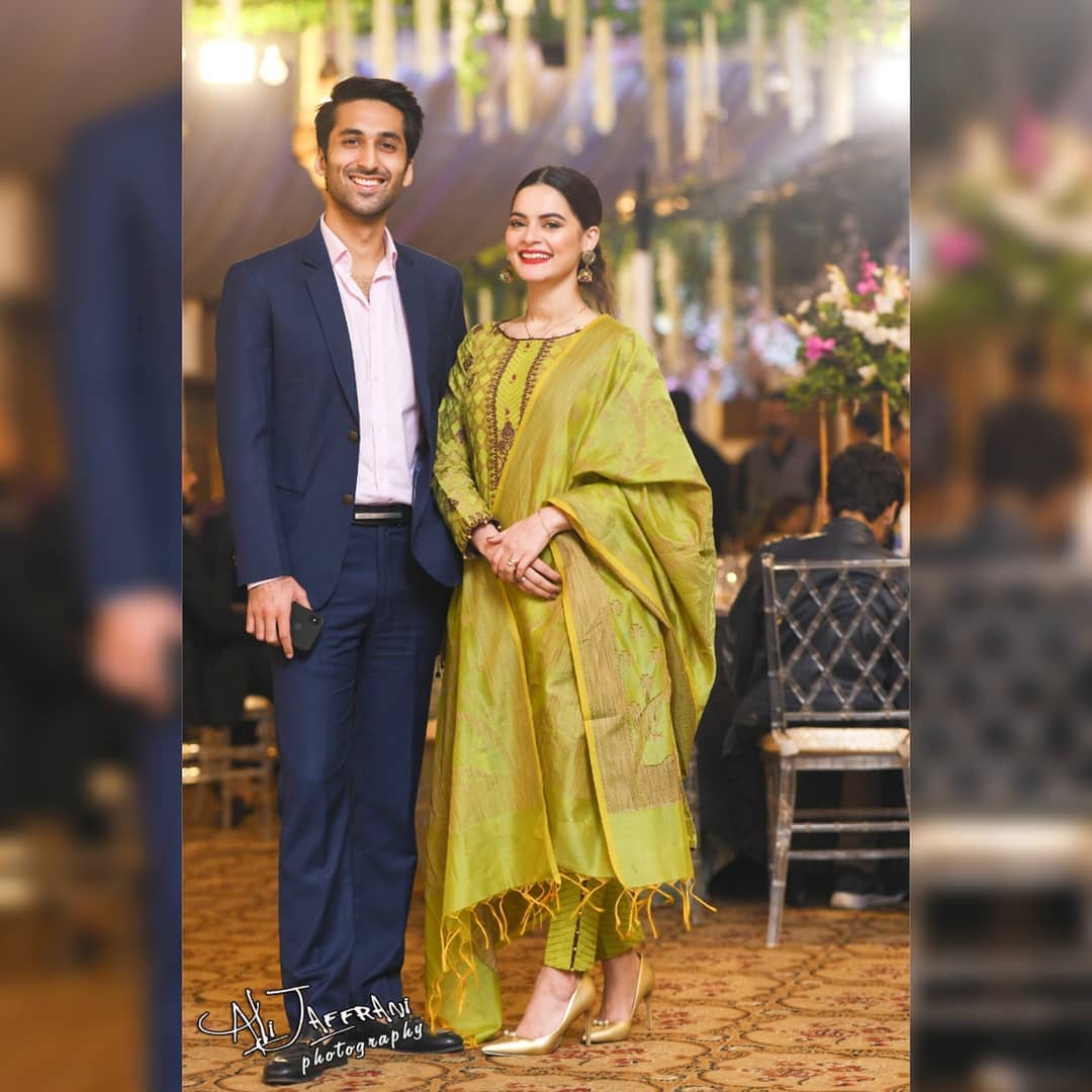 Awesome Photos of Actor Shan Baig Walima Ceremony